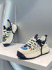 bingyuanjing Men's Breathable New High-Quality Thick-Sole Casual Shoes, Fashionable Versatile Elevated Sneakers For Sports Running